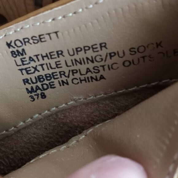 STEVE MADDEN KORSETT BROWN LEATHER OPEN TOE HEEL BOOTIES SZ.8 EUC. SCUFFS ON TO - Picture 8 of 9